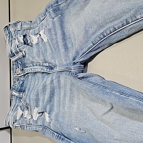 American Eagle next level stretch size high rise cropped jeggings - Picture 5 of 8